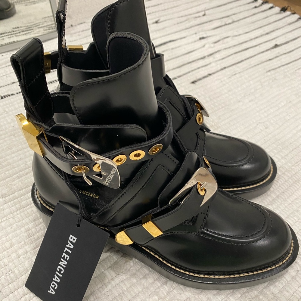 Balenciaga Cut Out Boots